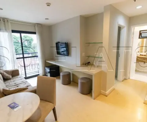 Flat mercure moema com 32m², 1 dormitório e 1 vaga disponível locação