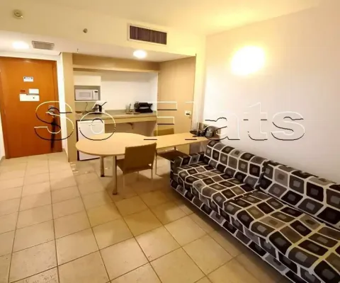 Flat em santos disponível para venda com 47m², 01 dorm e 01 vaga
