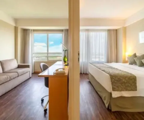 Apartamento mobiliado disponível para venda com 32m² e 01 vaga de garagem