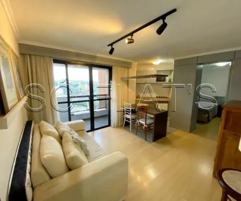 Flat  higienópolis classic disponível para venda com 40m² e 01 vaga de garagem