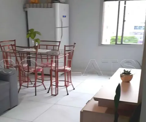 Flat são paulo suíte service disponível para venda com 35m² e 01 vaga de garagem