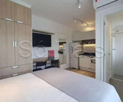 Apto estilo studio disponível para locação no bairro da vila madalena ele contém 24m² e 1 dorm.
