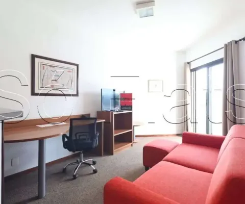 Apartamento no space valley disponível para locação com 36m², 1 dormitório e 1 vaga de garagem
