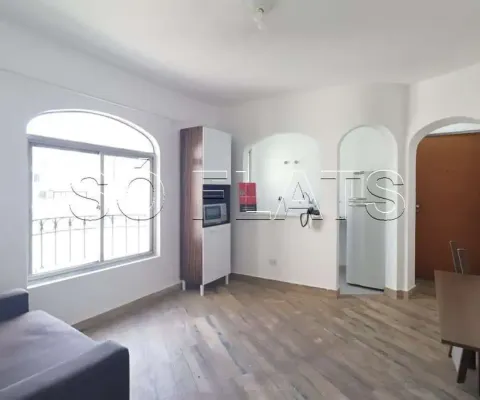 Higienópolis flat, apartamento disponível para venda com 40m², 01 dorm e 01 vaga.