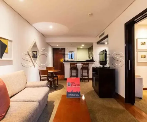 Flat george v itaim disponivel para venda, com 60m², 1 dormitório e 1 vaga de garagem