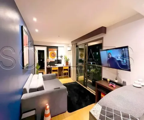 Flat hotel arpoador, disponível para venda com 42m², 1 dormitório e 1 vaga de garagem