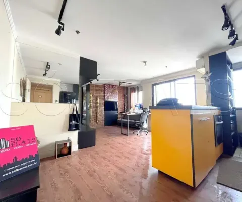 Flat para locação próx da av. dos bandeirantes, av dr. cardoso de melo e principais vias de acesso.