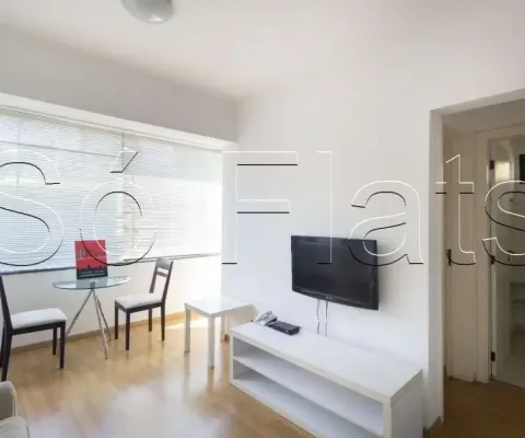 Flat no morumbi business com 40m² 1 dormitório e 1 vaga para locação próximo a hebe camargo.