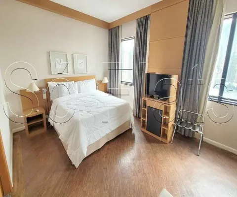 Flat no tryp tatuapé disponível para locação com 30m², 01 dorm e 01 vaga de garagem.