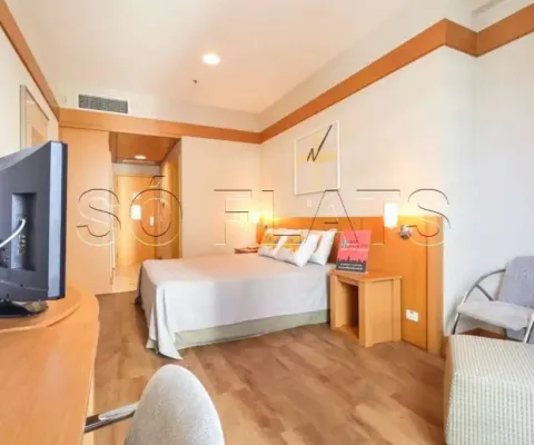 Flat disponível para locação próximo a av. general ataliba leonel, fácil acesso ao centro.