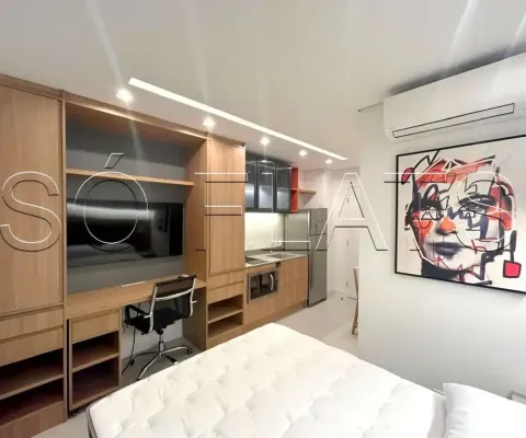 Residencial think home republica, studio disponível para locação contendo 23m² e 1 dormitório.