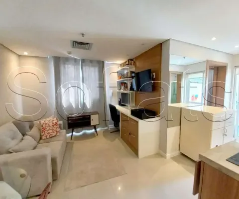 Flat blue tree santo andré disponível para venda com 43m², 1 dormitório e 1 vaga de garagem