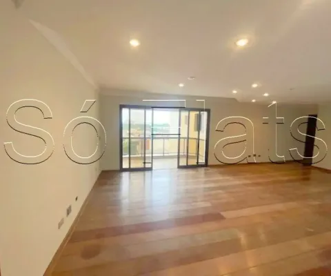 Residencial lio, apto disponível para locação contendo 160m², 4 dormitórios e 2 vagas de garagem.
