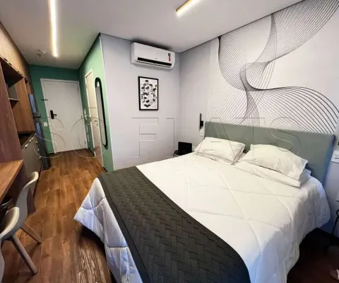 Residencial domy vila mariana, flat disponível para locação com 27m², 01 dormitório