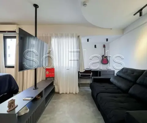 Flat riverside disponível para venda com 35m², 01 dormitório
