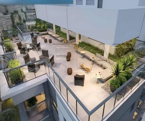 Residencial hub brooklin, apartamento disponível para venda com 48m², 1 dormitório e 1 vaga