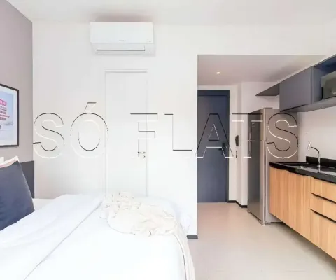 Studio vn consolação, disponível para locação com 23m² e 01 dormitório.