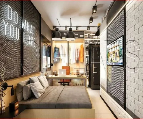 Residencial nik paulista, apartamento no modelo studio disponível para venda com 26m² e 1 dormitório