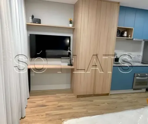 Residencial sou brooklin, apto disponível para locação contendo 32m² e 1 dormitório.