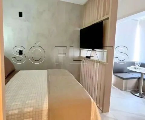 Studio hub alto da boa vista, apto disponível para locação contendo 24m² e 1 dormitório.