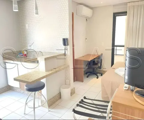 Sun square suites hotel, apartamento para investimento em goiânia com 27m² e 1 dormitório