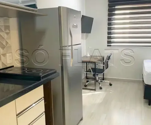 Studio id ibirapuera para locação contendo 20m² e 1 dormitório.