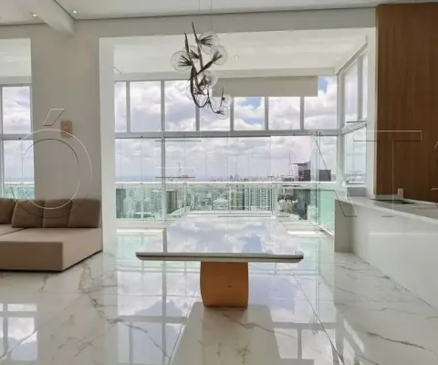 Flat alto padrão ciragan, apto com 120m², 01 dormitório e 02 vagas de garagem