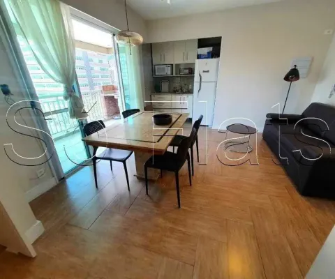 Apto para locação no estanconfor villa paulista, contendo 58m², 2 dormitórios e 1 vaga de garagem.