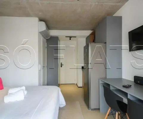 Studio on augusta, apartamento com 23m² e 1 dormitório