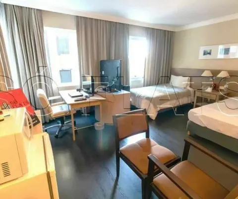 Flat disponível para locação no radisson berrini, contendo 29m², 1 dormitório e 1 vaga de garagem.