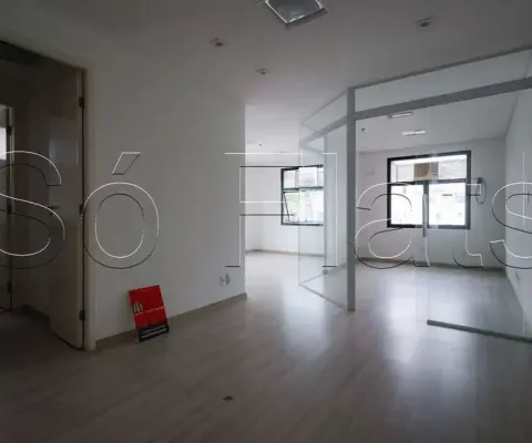 Edifício biscayne tower, sala comercial disponível para locação contendo 42m² e 1 vaga de garagem.