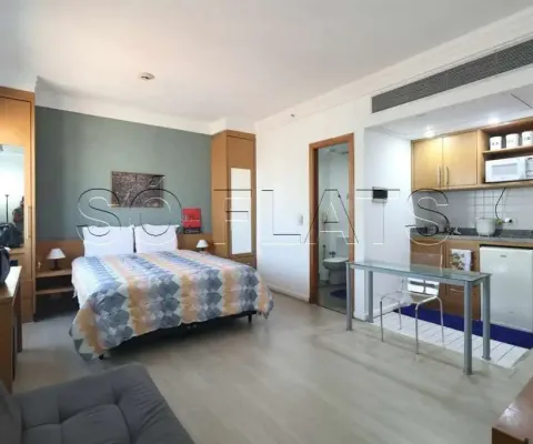 Apto tryp tatuapé disponível para locação com 28m², 01 dorm e 01 vaga de garagem.