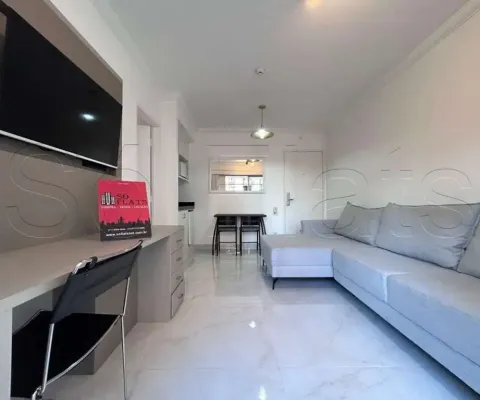 Flat the palace, disponível para locação com 36m², 01 dormitório e 01 vaga
