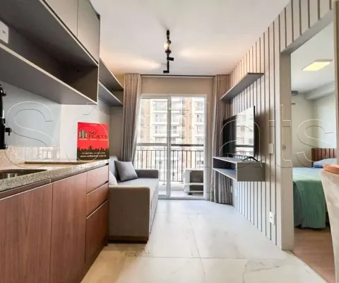 Apto disponível para locação contendo 25m² e 01 dormitório, no butantã,