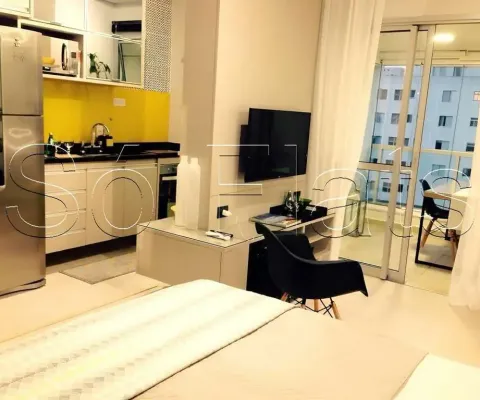 Apartamento wish moema, disponível para locação com 37m² e 01 vaga de garagem