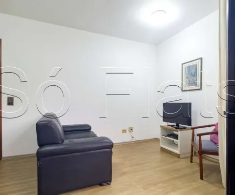 Flat no morumbi , disponível para venda mobiliado, 01 dorm e 01 vaga