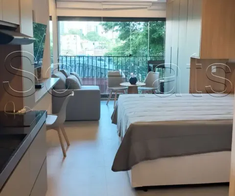 Residencial gravura perdizes, apto disponível para locação com 28m² e 1 dormitório