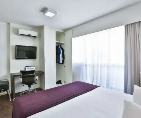 Flat com 1 quarto à venda na Avenida Otacílio Negrão de Lima, 1624, Pampulha, Belo Horizonte