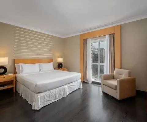 Na paulista flat em são paulo administrado pela rede melia com a bandeira tryp.