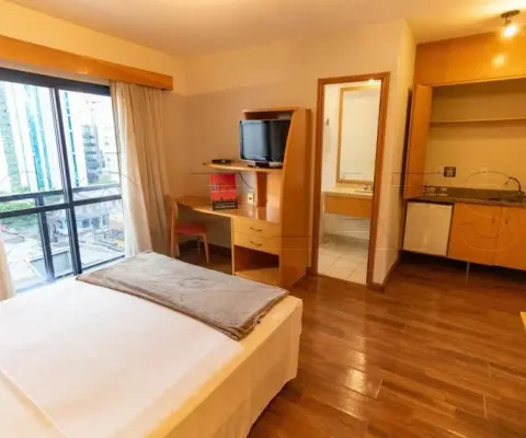 Excelente flat com excelente localização próximo ao shopping pamplona e av 9 de julho.