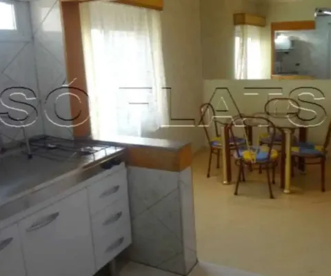 Flat são paulo suíte service disponível para venda com 35m² e 01 vaga de garagem