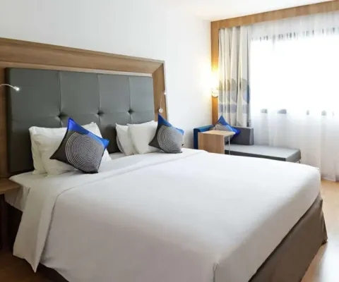 Flat novotel salvador hangar aeroporto disponível para venda com 26m² e 1 vaga.