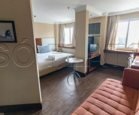 Flat international plaza para locação com 29m² contendo 1 dormitório e 1 vaga.