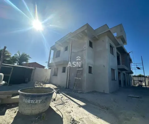 Apartamento cobertura com terraço privativa vista mar, em verdes mares  -  rio das ostras