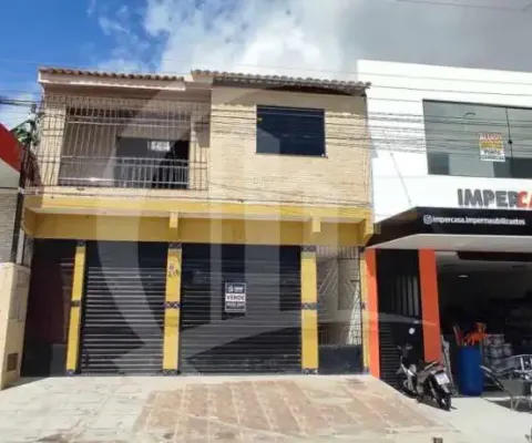 Ponto comercial para locação e venda próximo à praia da costa  com pavimento superior residencial