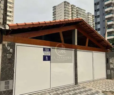 Casa com 2 dormitórios à venda, 87 m² por r$ 677.000 - cidade ocian - praia grande/sp