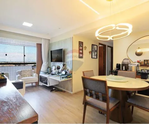 Apartamento de 3 quartos com 64m quadrados e lazer completo!