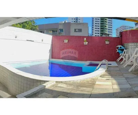 Apartamento para aluguel de 2 quartos com suíte, dependência completa e lazer em boa viagem, recife