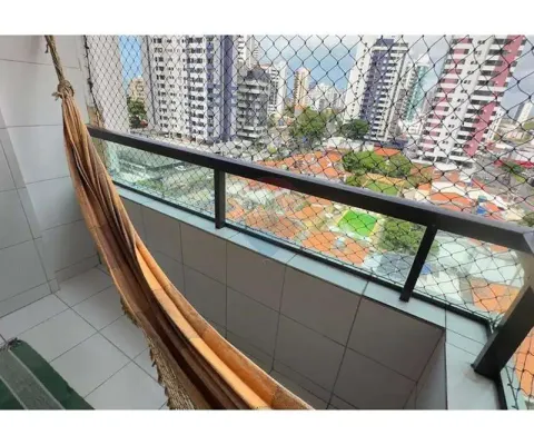 Apartamento mobiliado 2+1 quartos, candeias - vista mar!