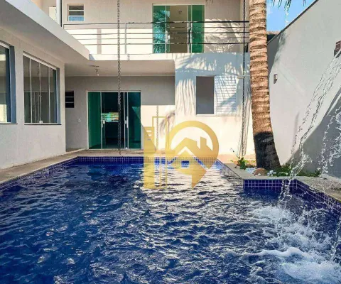 Casa com 4 dormitórios para alugar, 216 m² - villa branca - jacareí/sp